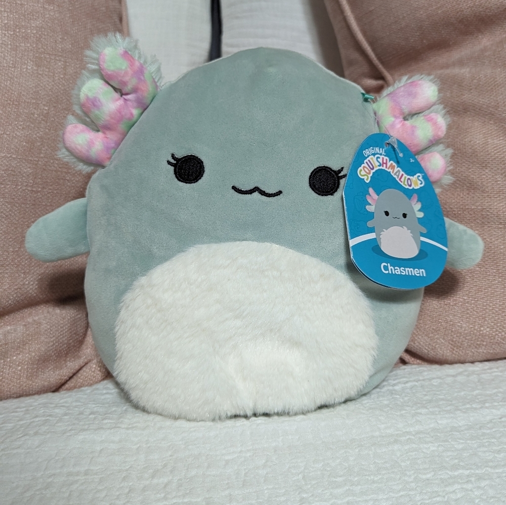 Squishmallow Chasmen the Axolotl 8 inch plush